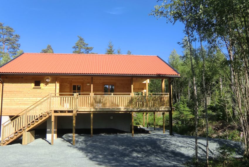 Westseite Haus Biberbau