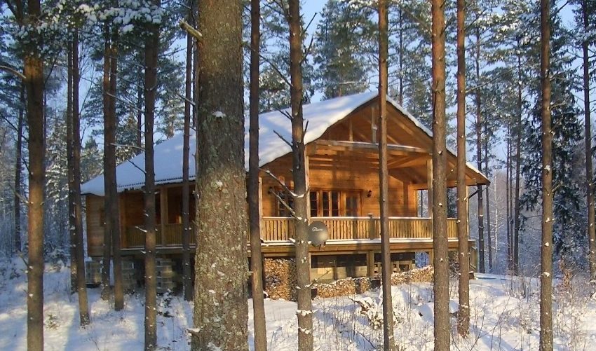 Das Haus ist absolut winterfest