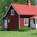 ferienhaus schweden landhaus frontansicht