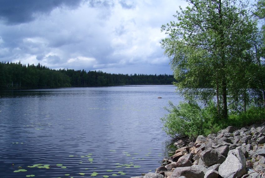 Der See ist zwar klein, aber so gut wie unbewohnt