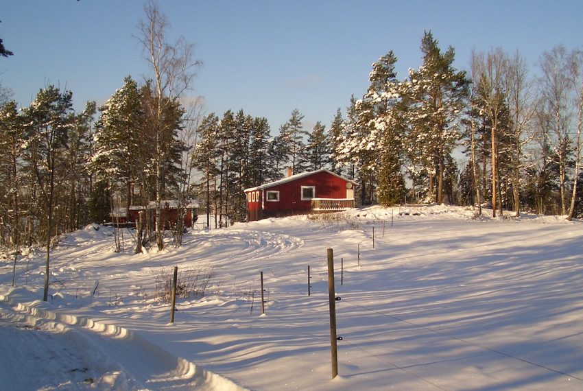 Auch den Winter kann man in diesem Haus genießen