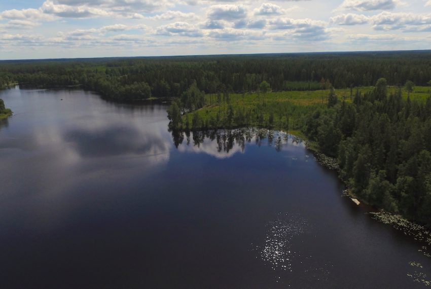 Der See ist ca. 900 m vom Haus entfernt und mit dem Auto und zu Fuß zu erreichen