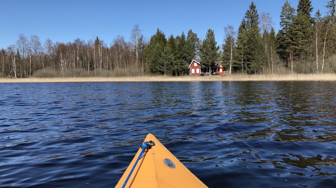 Haus Nilsson - Blick vom See Kiasjön in Smaland