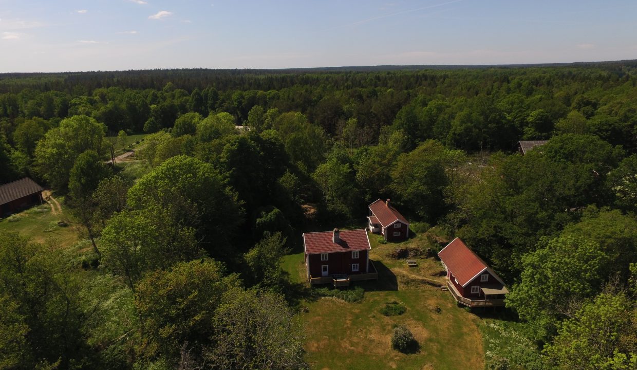 Luftaufnahme Häuser Kianäs