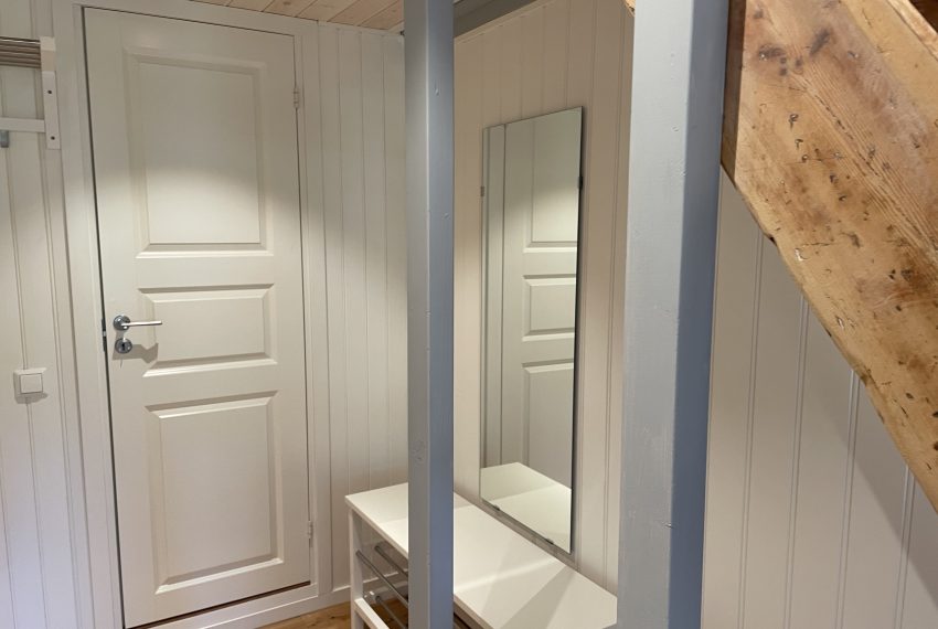kleine Garderobe in der Diele
