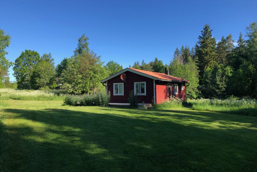 Ölandhaus in der Abendsonne