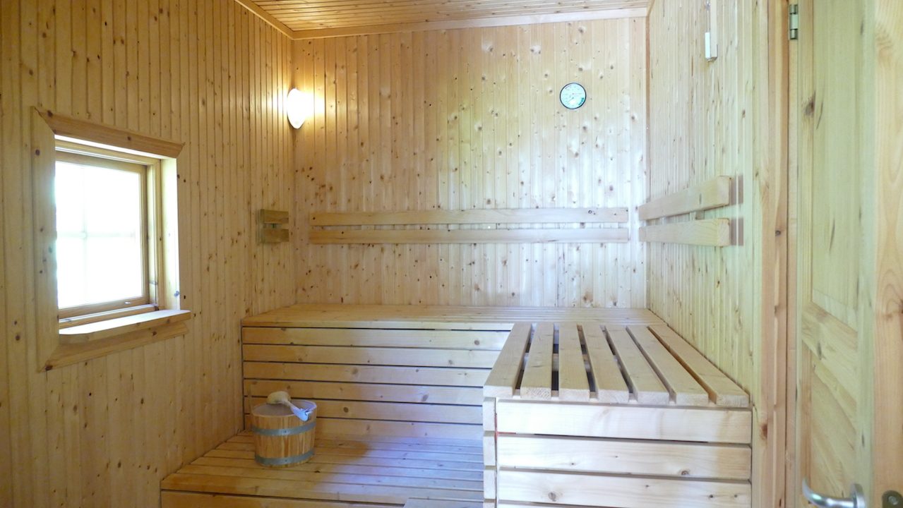 Sauna , elektrisch betrieben