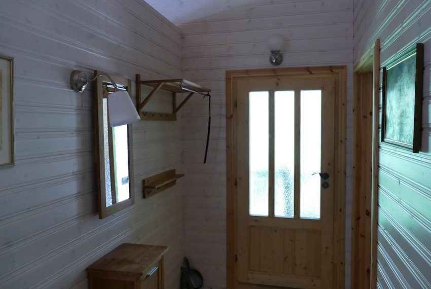 Garderobe im Eingangsbereich