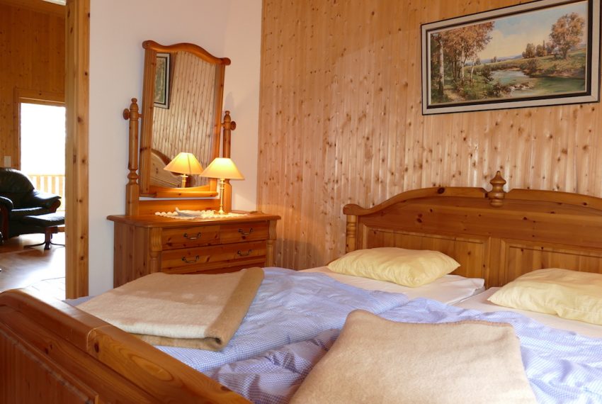 Schlafzimmer 1 im Erdgeschoss
