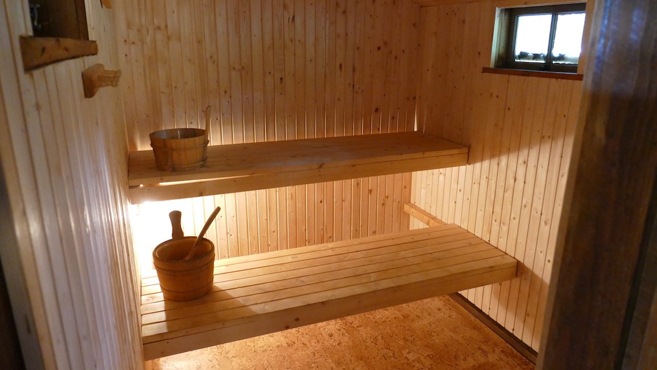 Urige Sauna direkt am See