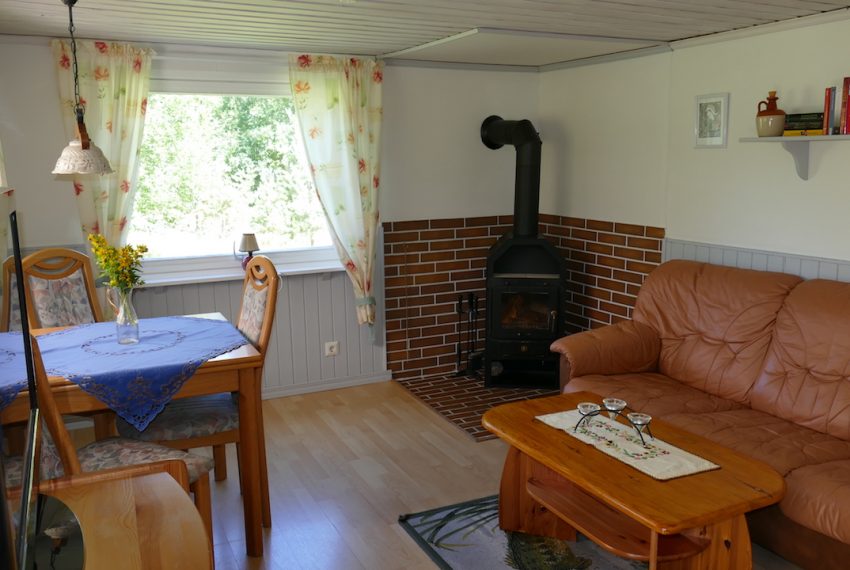 Kaminofen im Wohnzimmer