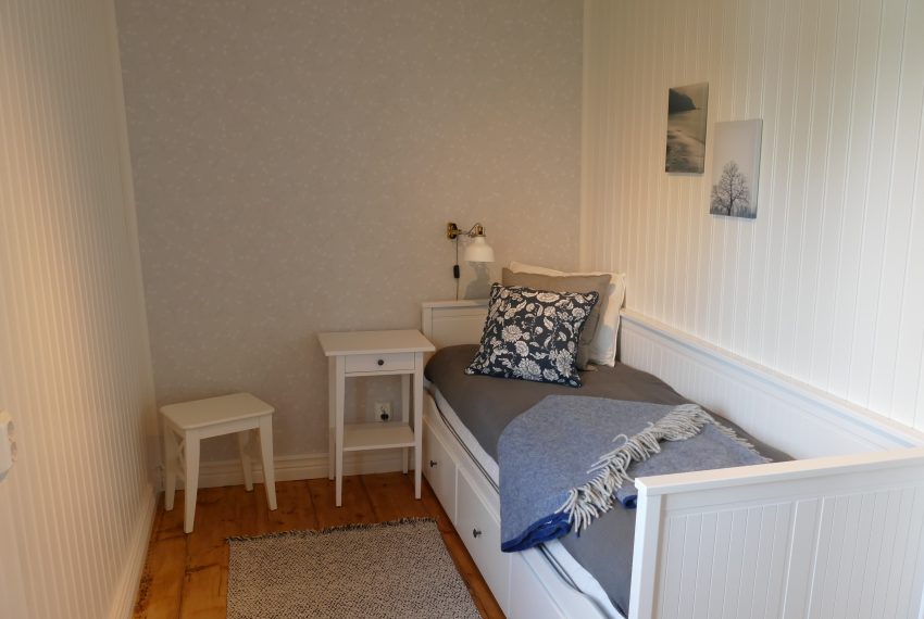 Schlafzimmer 3 im Obergeschoss - ausziehbares Bett